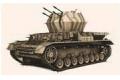 ITALERI 7074 1/72 WW II德國.陸軍 FLAKPANZER IV'旋風'自行防空炮