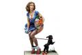 ANDERA MINIATURES UP-01 1/22 黑色小狗與美女人物