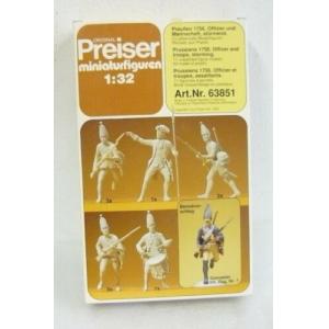 PREISER 63850 1/32 普魯士 1756年戰爭人物