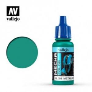 VALLEJO 69.068 機甲色彩系列-- 金屬綠（金屬色） Metallic Green