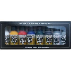 VALLEJO 71174 一般模型及微縮模型適用噴塗顏色組 COLOR FOR MODELS & MINIATURES