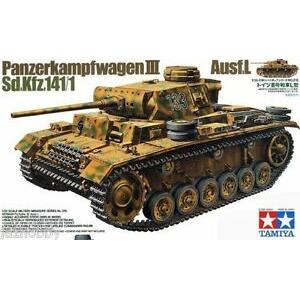 TAMIYA 35215 1/35 WW II德國.陸軍 Sd.Kfz.141/1 Ausf.L三號L型坦克