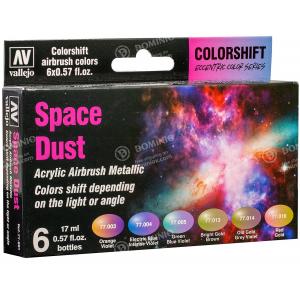 VALLEJO 77.091 宇宙塵埃.偏折色/變色龍套組 ECCENTRIC COLORSHIFT SPACE DUST