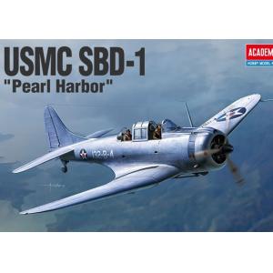ACADEMY 12331 1/48 二戰美國陸戰隊 SBD-1'無畏'俯衝轟炸機/駐珍珠港塗裝式樣@@