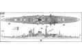 FUJIMI 432625-SPOT-69 1/700 WW II日本.帝國海軍 最上級'最上/MOGAMI'重巡洋艦/1942年