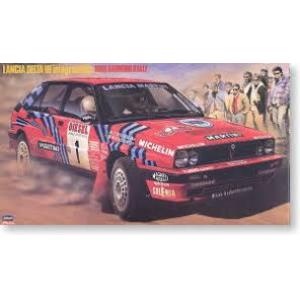 特價品--HASEGAWA 52609-SL-9 1/24 蘭吉雅汽車 DELTA  HF interate 16V賽車/1989年義大利.聖雷莫拉力賽事式樣