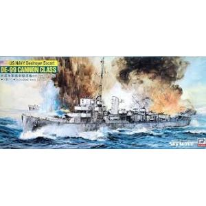 PIT-ROAD 010090-W-9 1/700 WW II美國.海軍 DE-99坎農級護衛驅逐艦