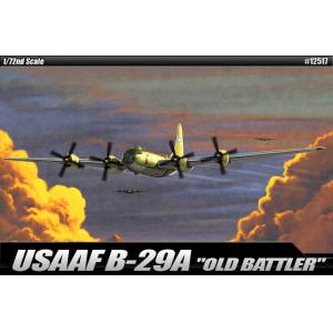 ACADEMY 12517 1/72 美國.空軍 B-29A'超級堡壘'轟炸機/OLD BATTLER塗裝式樣