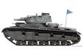PLATZ 05922-GP-47 1/35 WW II德國.陸軍 NBFZ多砲塔坦克/戰車與少女.維京水產高校式樣