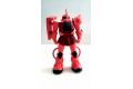 BANDAI 105129 行走可動/MICRO BOTS系列--MS-06S 薩克II/紅色 ZAKU II/RED