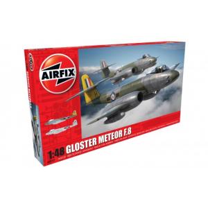 AIRFIX A-09182 1/48 英國.空軍 葛洛斯特公司 '流星'F.8戰鬥機