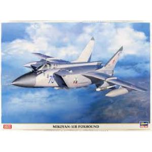 HASEGAWA 02312 1/72 蘇聯.空軍 米格公司MIG-31B'捕狐犬'戰鬥機/限量生產