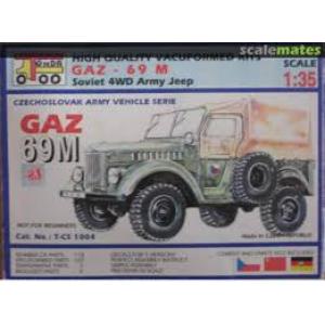 真空成型.特價品--TONDA T-CS 1004 1/35 捷克陸軍 高爾基汽車廠 GAZ-69M四輪驅動吉普車