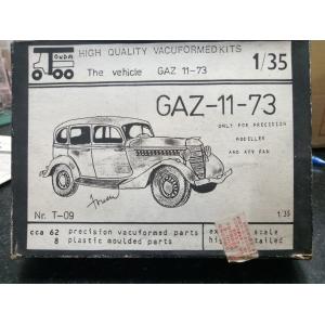 真空成型.特價品--TONDA T-09 1/35 WW II蘇聯陸軍 高爾基汽車廠 GAZ-11-73參謀車