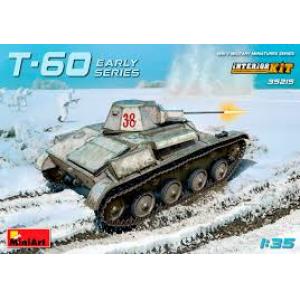 MINIART 35215 1/35 WW II蘇聯.陸軍 T-60早期生產型輕型坦克/含內部構造