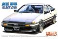 FUJIMI 034409-ID-52 1/24 豐田汽車 AE-86 TRUENO 1600GT 三門轎跑車/1983年.前期生產型