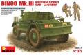 MINIART 35077 WW II英國.陸軍 '澳洲野狗'MK.3輪式裝甲偵查車&裝甲兵人物@@