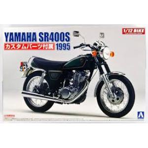 AOSHIMA 051665 1/12 山葉機車 SR-400S摩托車/1995年分