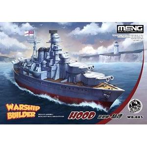 MENG MODELS WB-005 造艦師系列--Q版.WW II英國.海軍 海軍上將級'胡德號'戰列艦