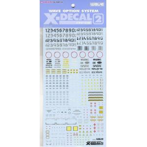 WAVE OP-222  鋼彈改造用品系列--細部標示用水貼紙( 二 ) X Decal 2