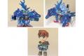 BANDAI BB-205 武者藍色頑馱無 MUSHA BLUE GUNDAM