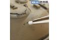GUNZE MB-35 特細號.舊化乾刷筆(軟,,硬毛各X1) MR.WEATHERING BRUSH SET.EXTRA SMALL(SOFT & HARD)