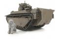 DING-HAO HOBBY DH-96008 1/35 二戰美國陸戰隊 LVT-4'水牛'兩棲登陸車+M2A1 105mm榴彈砲@@
