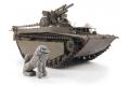 DING-HAO HOBBY DH-96008 1/35 二戰美國陸戰隊 LVT-4'水牛'兩棲登陸車+M2A1 105mm榴彈砲@@