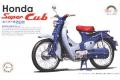FUJIMI 141855-bike-21 1/12 本田機車 SUPER CUB C100摩托車/1958年式樣/附初回限定品