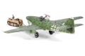 TAMIYA 61082 1/48 WW II德國.空軍 梅賽斯密特公司 ME-262 A-2a'飛燕/Schwalbe'戰鬥機帶Sd.Kfz 2履帶帶摩托車