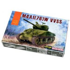 DRAGON 7571 1/72 WW II美國.陸軍 M-4A1/76帶VVSS懸吊系統坦克