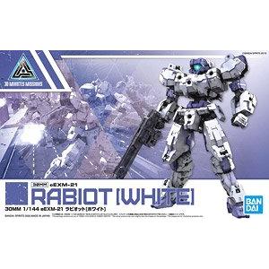 BANDAI 5059531 30分鐘任務系列--#23 eEXM-21 拉比歐(白色) RABIOT(WHITE)