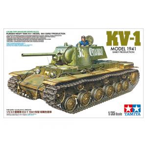 TAMIYA 35372 1/35 WW II蘇聯.陸軍 KV-1 1941年早期生產型坦克