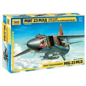 ZVEZDA 7218 1/72  蘇聯.空軍 米格公司 MIG-23MLD'鞭撻者'戰鬥機