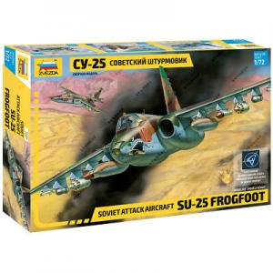 ZVEZDA 7227 1/72 蘇聯.空軍 蘇霍伊公司 SU-25'蛙足'攻擊機