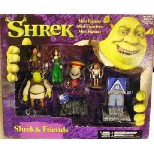 McFarlane Toys 201017 史瑞克系列--迷你人物系列.史瑞克和朋友們-A組 SHREK & FRIENDS-A