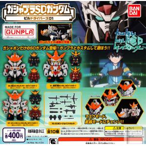 BANDAI 269038 完成品--機動戰士鋼彈 鋼彈創潛者SD-01/全10種