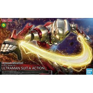 BANDAI 5059553 FIGURE-RISE STANDARD系列--超人力霸王.A-戰鬥服.行動 ULTRAMAN SUIT A-ACTION