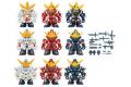 BANDAI 269038 完成品--機動戰士鋼彈 鋼彈創潛者SD-01/全10種