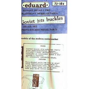 EDUARD 72-004 1/72 蘇聯.空軍 噴射機適用背帶扣金屬蝕刻片
