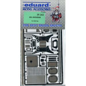 EDUARD 35-262 1/35 蘇聯.陸軍 2S1 122mm'石竹'自行榴彈砲適用金屬蝕刻片
