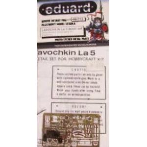 EDUARD 48-013 1/48 WW II蘇聯.空軍 拉沃契金公司LA-5戰鬥機適用金屬蝕刻片與儀表軟片
