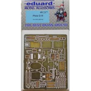 EDUARD 48-217 1/48 WW I德國.空軍 柏法茨飛機公司D.III戰鬥機適用金屬蝕刻片