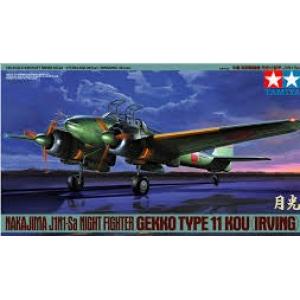 TAMIYA 61093 1/48 WW II日本.帝國陸軍 中島公司 J1N1-SA'月光'11型夜間戰鬥機