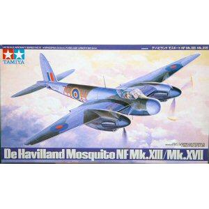 TAMIYA 61075 1/48 WW II英國.空軍 迪哈維蘭公司 '蚊式'MK.XIII/XVII型戰鬥轟炸機