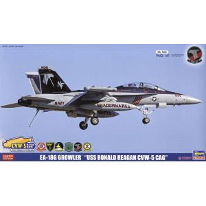 HASEGAWA 52144-SP-344 1/72 美國.海軍 EA-18G'咆哮者'電戰機/駐隆納德.里根號航空母艦第5艦載航空大隊式樣