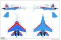 團購.長城模型/GWH S-4812 1/48 俄羅斯.空軍 SU-35S'超級側衛式'戰鬥機/勇士表演隊/限量生產 @@