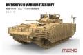 MENG MODELS SS-017 1/35 英國.陸軍 FV-510TES(H)'武士'帶格柵裝甲步兵戰車