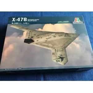 ITALERI 1421 1/72 美國.諾斯羅普-格魯曼飛機公司 X-47B'鹹狗'無人載具試驗機