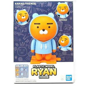 預先訂貨--BANDAI 5060778 韓國通訊軟體.卡考說說角色/KAKAO FRIENDS--萊恩獅與連帽衫 HOODIE RYAN